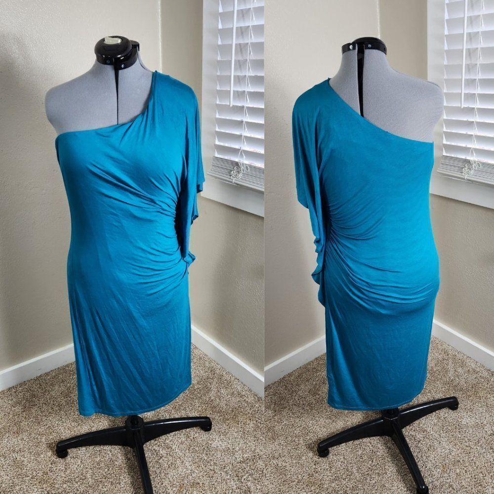 NWT Trina Turk One Shoulder ‘Ratio Dress’ Size L